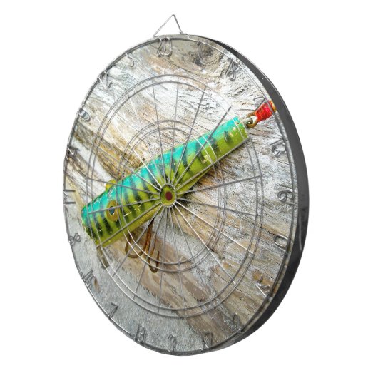 L Cooper Goo Goo Eyes Antikes Angelrevier Dartscheibe (Vorderseite rechts)