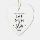 L&D-Arbeitsleistung Krankenversicherung - Erste We Keramik Ornament (Links)