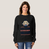 L&D Nurse I Live My Life Waiting For Babies Delive Sweatshirt (Vorne ganz)