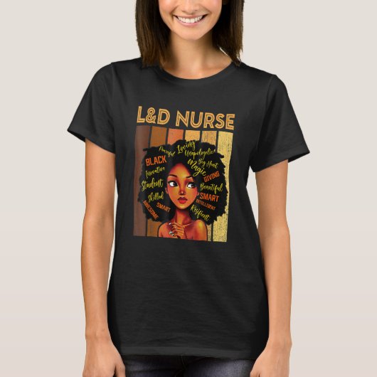 L&d Nurse Nurse Liebe Pflege Student Re Life Women T-Shirt (Vorderseite)