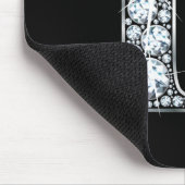 L "Diamond Bling" Print Mousepad (Ecke)