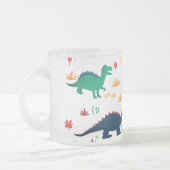 l Dinosaurs Pattern  Mattglastasse (Links)