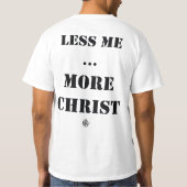 L.E.S.S. ist mehr T-Shirt (Rückseite)