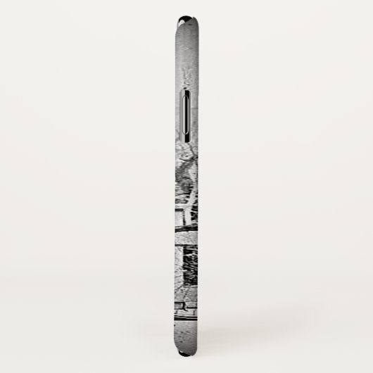 L einfarbiges Radfahrer-Radfahren weitergehen Case-Mate iPhone Hülle (Hinten/Rechts)