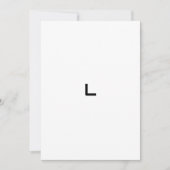 L EINLADUNG (Vorderseite)