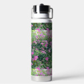l Farbige Blumenmuster Trinkflasche (Hinten)