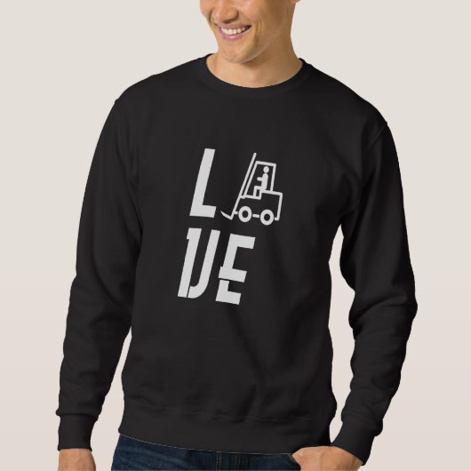 L Forklift Ve Sweatshirt (Vorderseite)