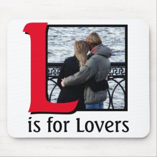 L für Liebende Mousepad