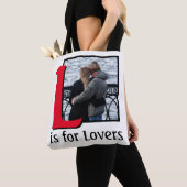 L für Liebende Tasche (Von Nahem)