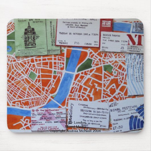L für London Mousepad (Vorne)