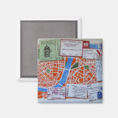 L für Londoner Magnet (Vorderseite/Rückseite)