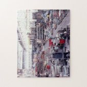 L-Gebäude Challenge Puzzle (Vertikal)