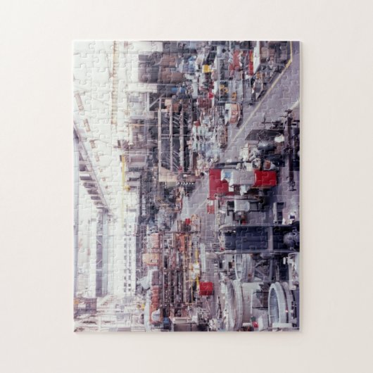 L-Gebäude Challenge Puzzle (Vertikal)