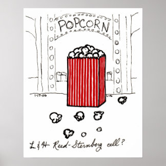 L&H Reed-Sternberg Zellprint Poster