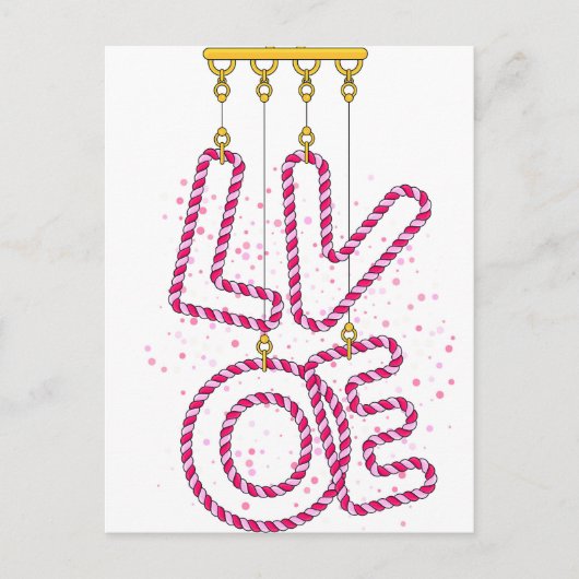 L I E B E POSTKARTE (Vorderseite)