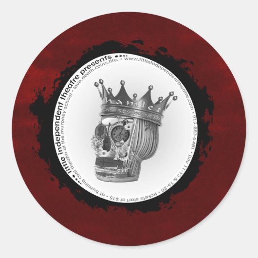 l.i.t. Weiler/R&G Logo-Aufkleber Runder Aufkleber (Vorderseite)