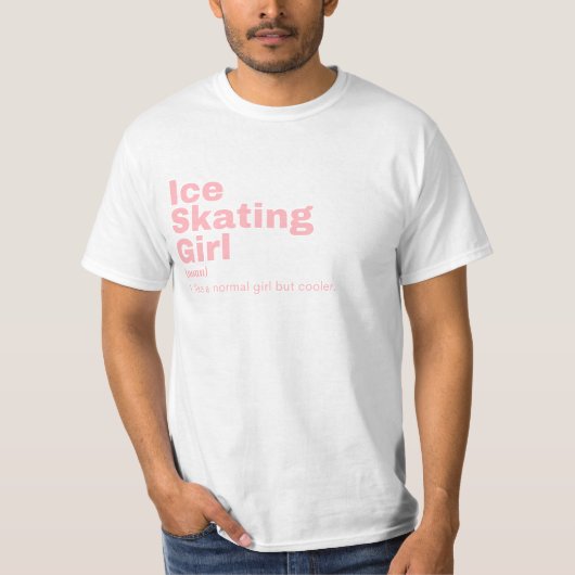l - Ice-Skaten T-Shirt (Vorderseite)