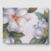 l 'In Love Memory' Foto Beerdigung floral Gästebuch (Rückseite)