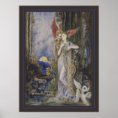 L’Inspiration von Gustave Moreau Poster (Vorne)