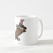 L ist für Lappet Faced Vulture geeignet Kaffeetasse (VorderseiteRechts)