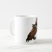 L ist für Lappet Faced Vulture geeignet Kaffeetasse (Vorderseite Links)