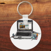 L ist für Laptop Schlüsselanhänger (Vorderseite)