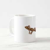 L ist für Leaf Tail Gecko Kaffeetasse (Vorderseite Links)
