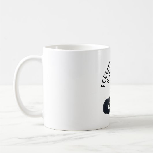 L ist für Lemur Kaffeetasse (Links)