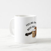 L ist für Lemur Kaffeetasse (Vorderseite Links)