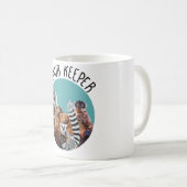 L ist für Lemur Keeper Kaffeetasse (VorderseiteRechts)