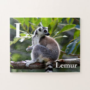 L ist für Lemur Puzzle