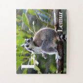 L ist für Lemur Puzzle (Vertikal)