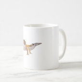 L ist für Leopard Gecko Kaffeetasse (VorderseiteRechts)