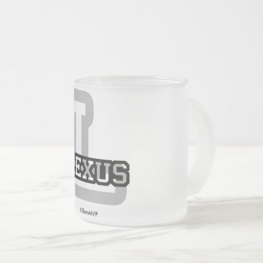 L ist für Lexus Mattglastasse (VorderseiteRechts)