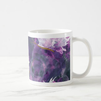 L ist für lila Alphabetkunst-Tasse Kaffeetasse