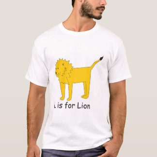 L ist für Löwe T-Shirt