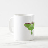L ist für Luna Moth Kaffeetasse (Vorderseite Links)