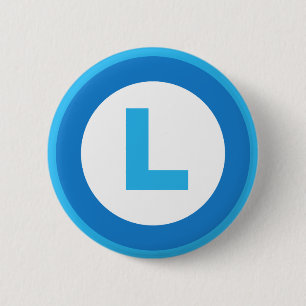 L ist für Verlierer Button
