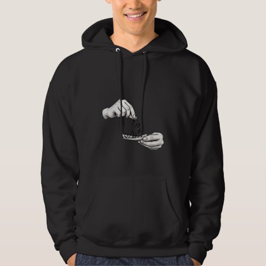 L Kapuzenpullover Music in Motion 🎵 Hoodie (Vorderseite)
