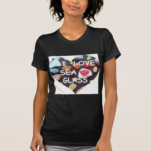 L LIEBE-SEEglas T-Shirt (Vorderseite)