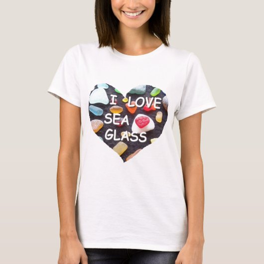 L LIEBE-SEEglas T-Shirt (Vorderseite)