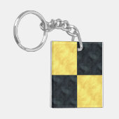 L Lima Wasserfarbe Wasserzeichen Seeflagge Schlüsselanhänger (Vorderseite links)