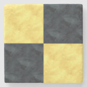 L Lima Wasserfarbe Wasserzeichen Seeflagge Steinuntersetzer (Vorderseite)