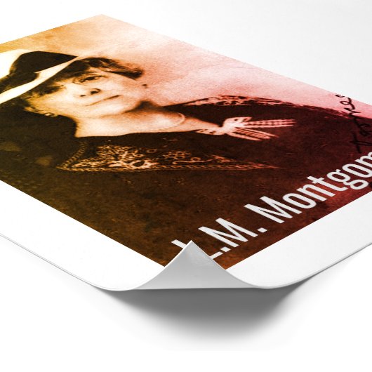 L. M. Montgomery (ca. 1936) Poster (Ecke)