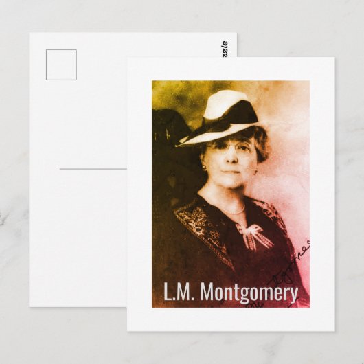 L. M. Montgomery (ca. 1936) Postkarte (Vorne/Hinten)