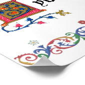 L mittelalterliches Poster (Ecke)