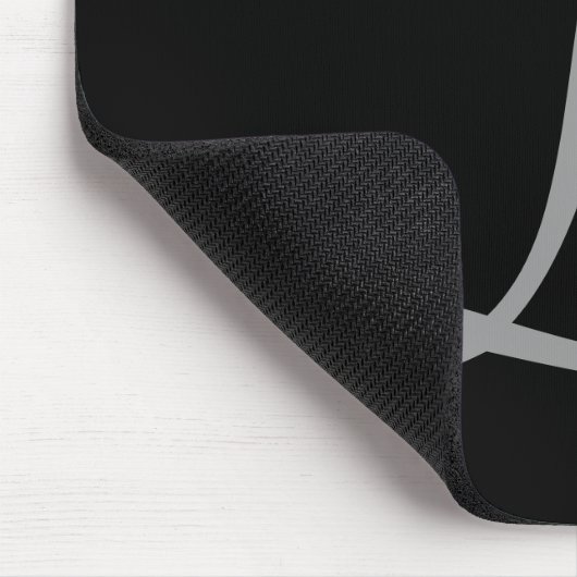 L: Monogram L Elegant Mousepad - Initialbrief (Ecke)
