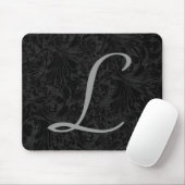L: Monogram L Elegant Mousepad - Initialbrief (Mit Mouse)