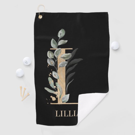 L Monogram Personalisiertes Golfhandtuch (Insitu)