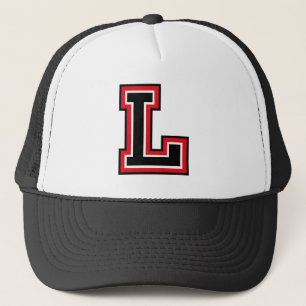 ‚L‘ Monogram Trucker Hat Truckerkappe